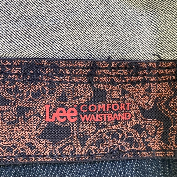 Lee Comfort Waistband Dark Wash Jean Shorts 16W - Picture 5 of 7